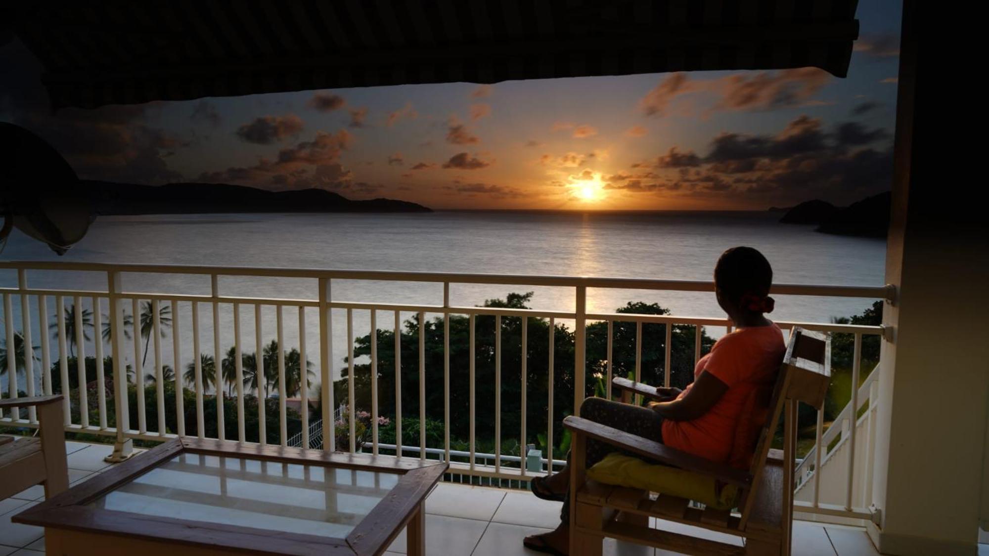 Résidence Belle Anse, F3 sans vis à vis, vue mer Trinite  Camera foto